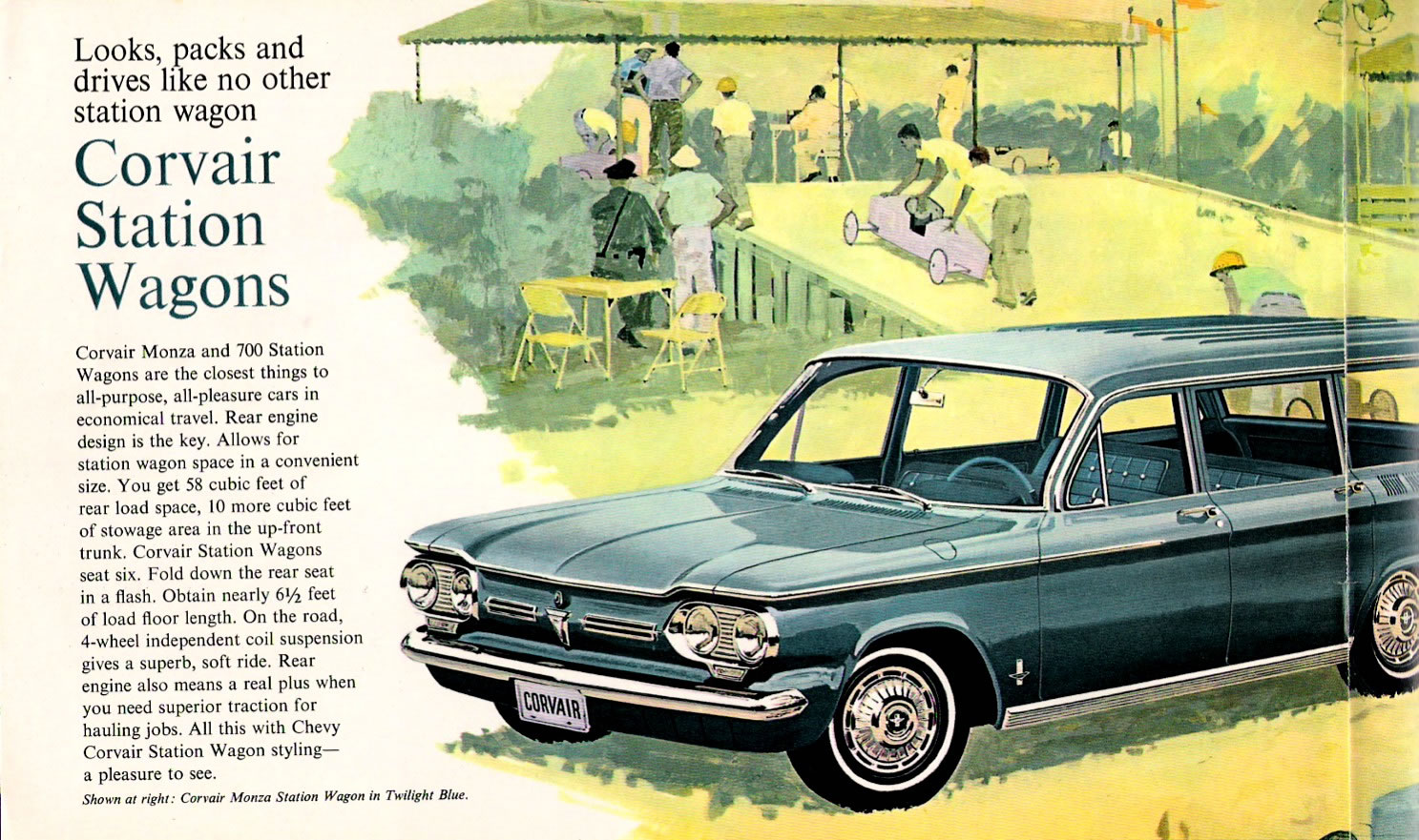 1962 Chevrolet Corvair Brochure Page 11